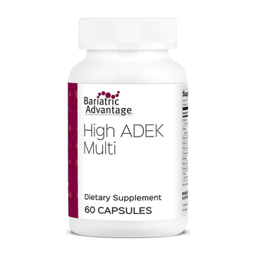 Bariatric Advantage High ADEK Multi - for Bariatric Surgery Patients - Multivitamin with Vitamins A, D, E, K & Trace Minerals Bariatric Advantage Au supplements