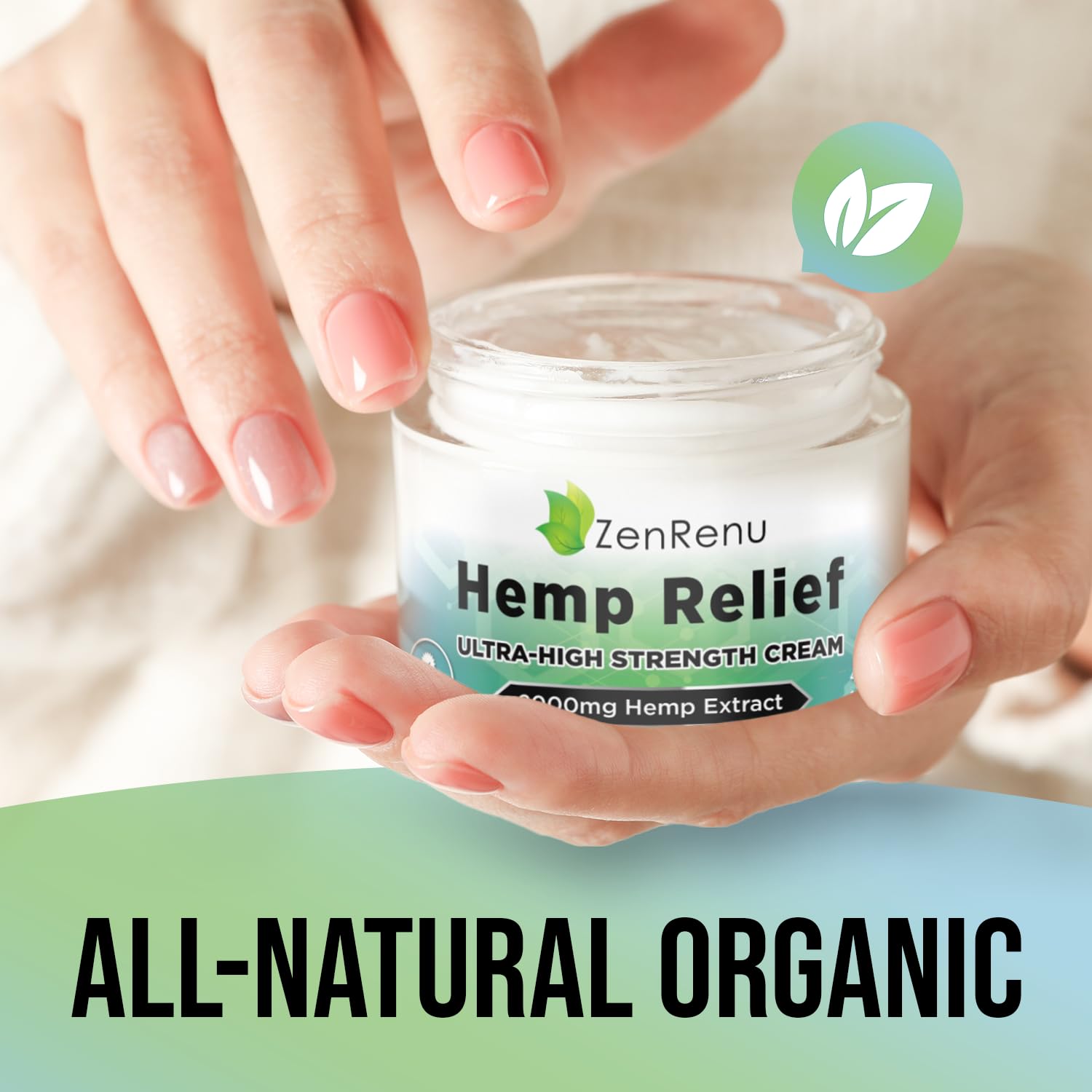 Hemp Cream Maximum Strength - Menthol Rub with Hemp Oil, Arnica, Lavender, Aloe Vera, Kava Kava, & Camphor - Natural Hemp Muscle Rub Cream for Skin, Muscles & Joints - ZenRenu, 4 oz Zenrenu Au supplements