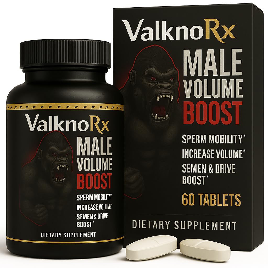 VALKNORX Male Enhancing Supplement, Designed to be Fast Acting for Blood Flow to Gain Length & Girth + Stamina, Maca, Epimedium, and Other Natural Ingredients, 3rd Party Tested Supplement 60 Tablets VALKNORX Au supplements