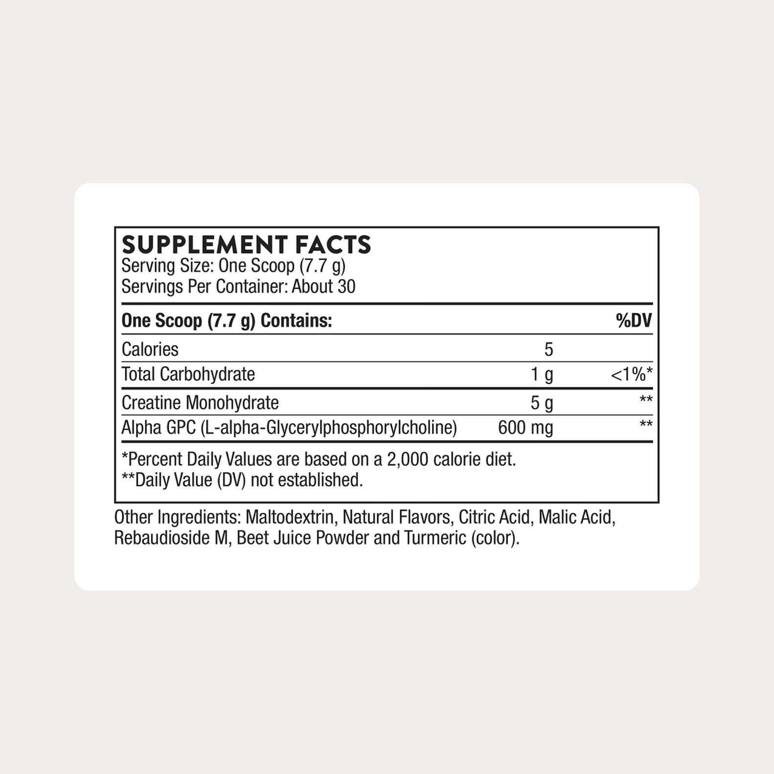 THORNE - Creatine + Alpha GPC - Micronized Creatine Monohydrate Powder - Support for Muscles & Cognitive Function* - for Women & Men - Watermelon Lemonade - NSF Certified for Sport - 30 Servings THORNE Au supplements