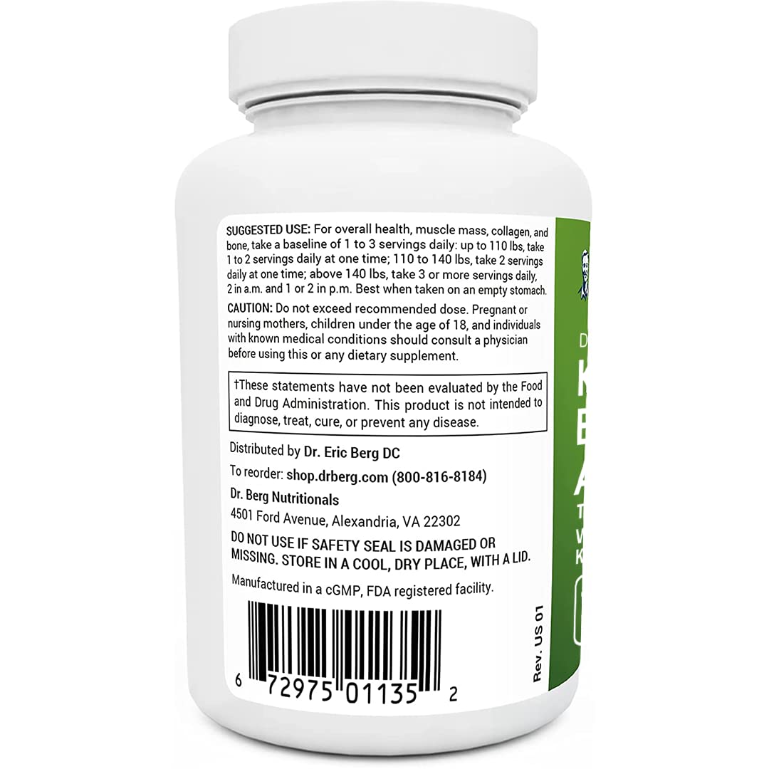 Dr. Berg's Keto Essential Aminos - Contains 8 Essentials Amino Acids -Keto Friendly Dr. Berg Nutritionals Au supplements