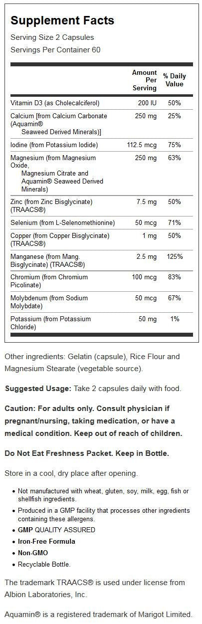 Now Foods, Full Spectrum Mineral CAPS 120 CAPS NOW Foods Au supplements