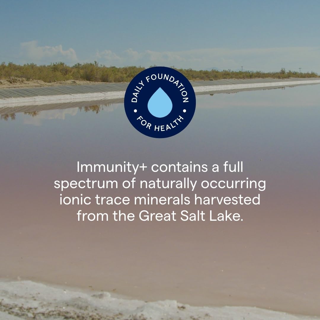 Trace Minerals Immunity+ - Liquid Supplement for Healthy Body & Immune Support - Elderberry Multivitamin - Formulated with Ionic Trace Minerals - Sugar-Free - Mixed Berry - 30 fl oz (30 Servings) Trace Minerals Au supplements