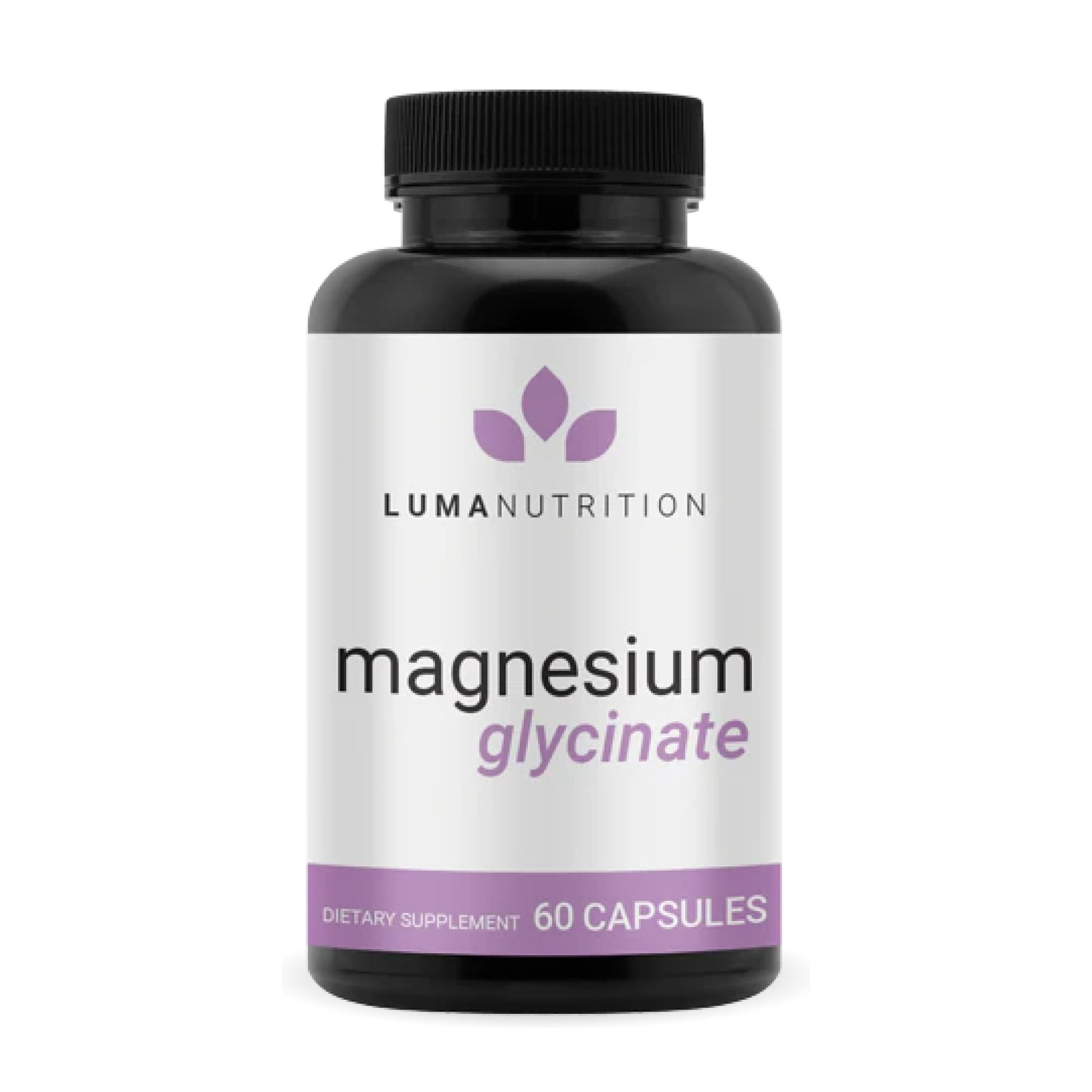 Luma Nutrition Magnesium Glycinate 1000mg - Support Stress, Sleep, Nerve & Muscle Health - 500mg Pure Magnesium Supplement Capsules - Chelated for High Absorption - 60 Veggie Capsules Luma Nutrition Au supplements