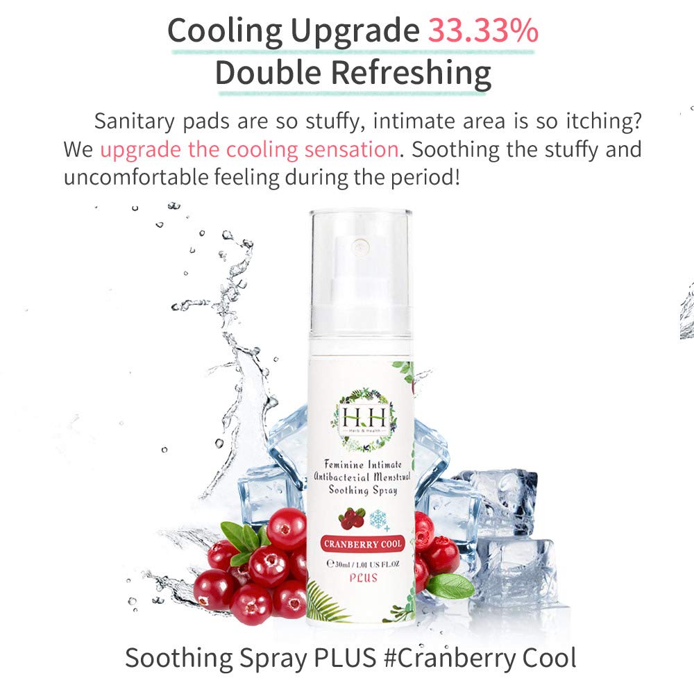 HH Herb&Health Feminine Deodorant Spray - Natural Essential Oil Intimate Soothing Mist - Spray PLUS HH Herb & Health Au supplements