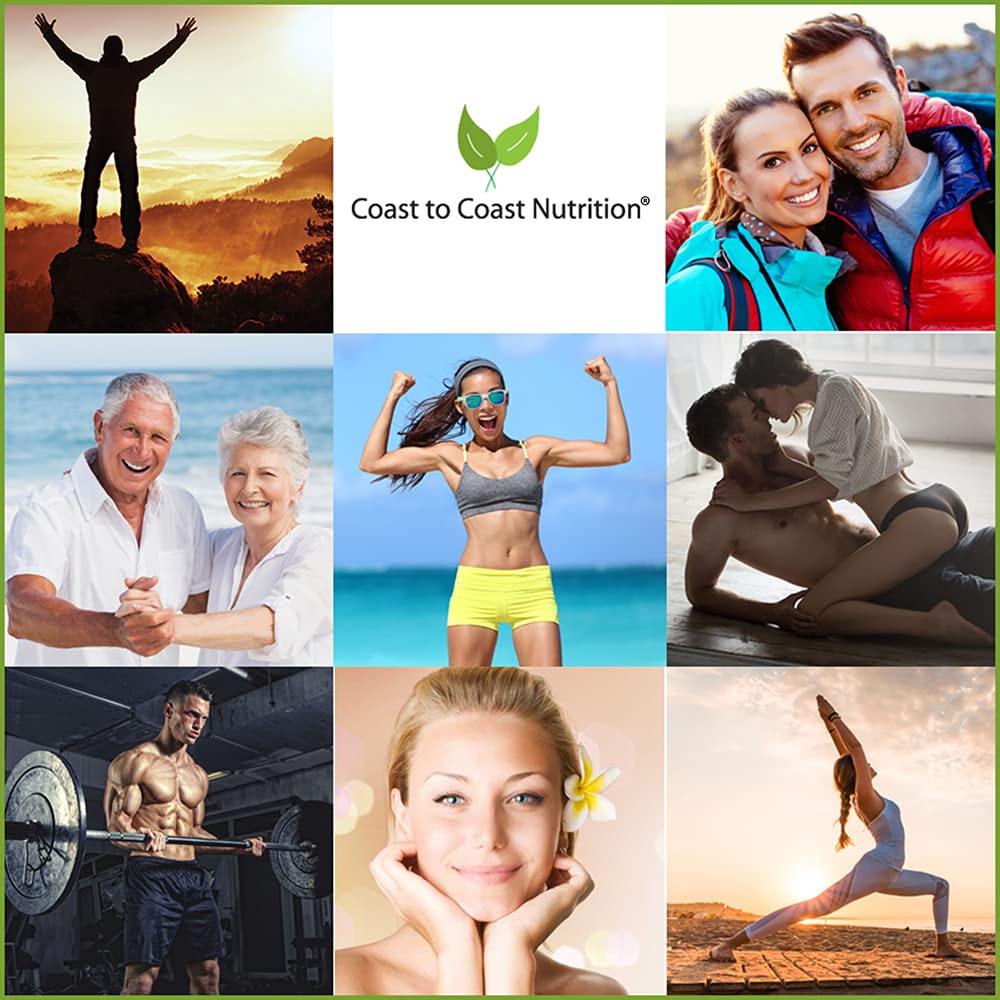 Coast to Coast Nutrition Cholesterol Support Supplement - Support Cardiovascular & Artery Performance, Target Bad LDL Levels & Plaque Calcium Buld-Up - Promote Circulation & Blood Flow - 60 Capsules Coast to Coast Nutrition Au supplements