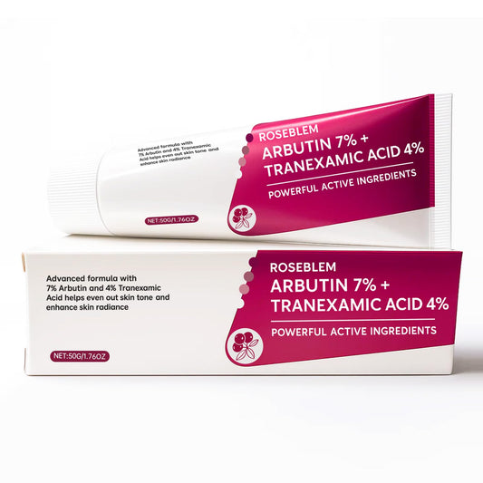Roseblem Arbutin 7% + Tranexamic Acid 4% Face Cream for Dark Spots & Uneven Skin Tone RoseblemUS supplements