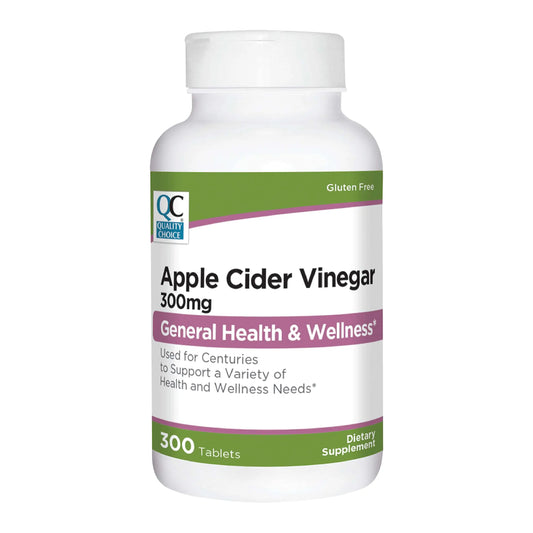 Quality Choice Apple Cider Vinegar 300 mg - General Health and Wellness - Dietary Supp Quality ChoiceAU supplements