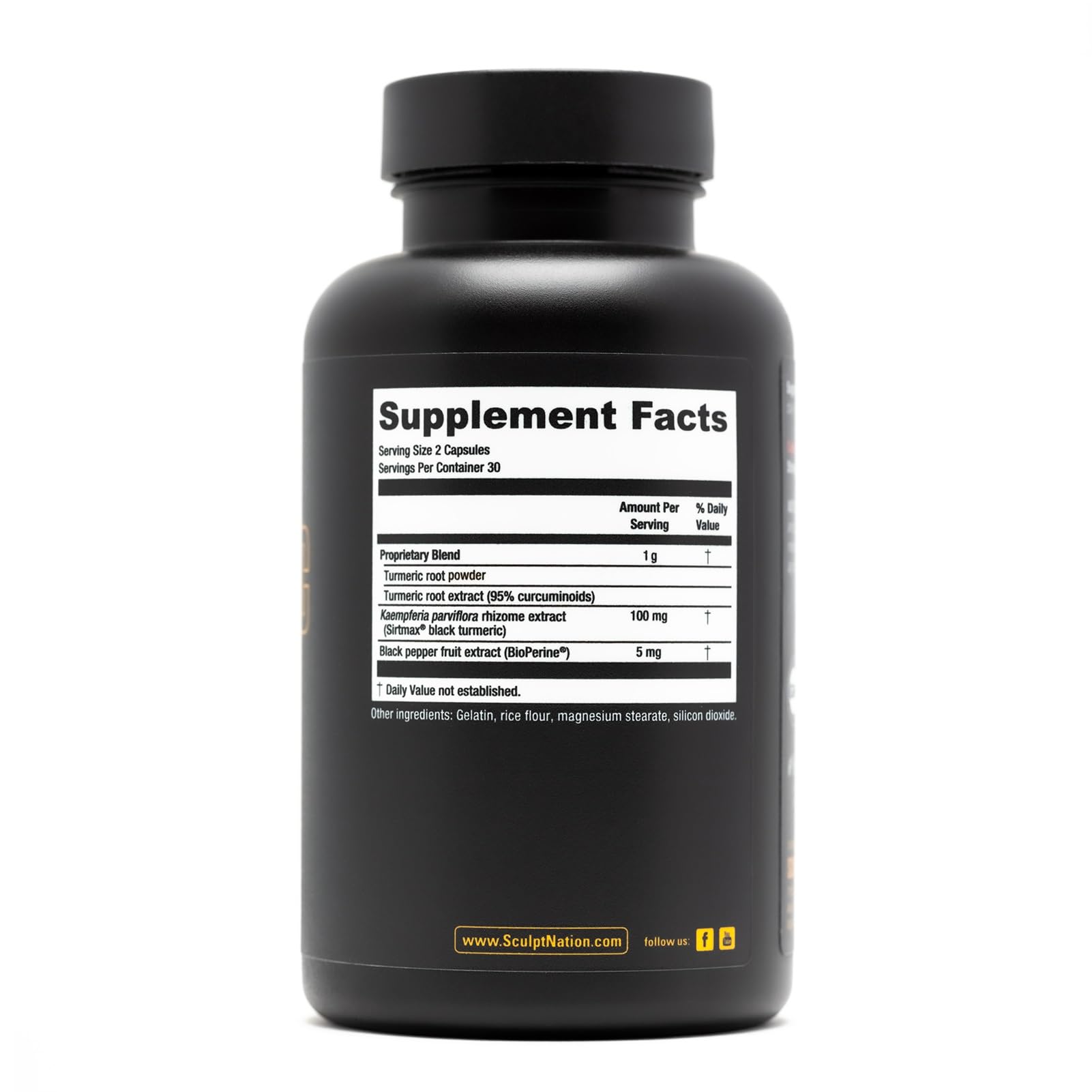 Sculpt Nation by V Shred Powerful Turmeric Supplement - Turmeric Curcumin Sculpt Nation Au supplements