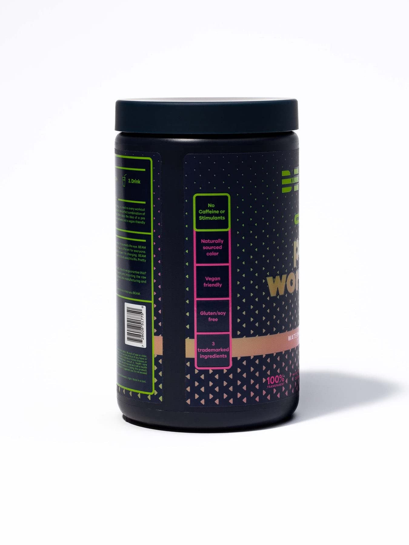 BEAM Be Amazing Vegan Stim Free Pre-Workout Powder | Energy Booster Powdered Drink BEAM Au supplements