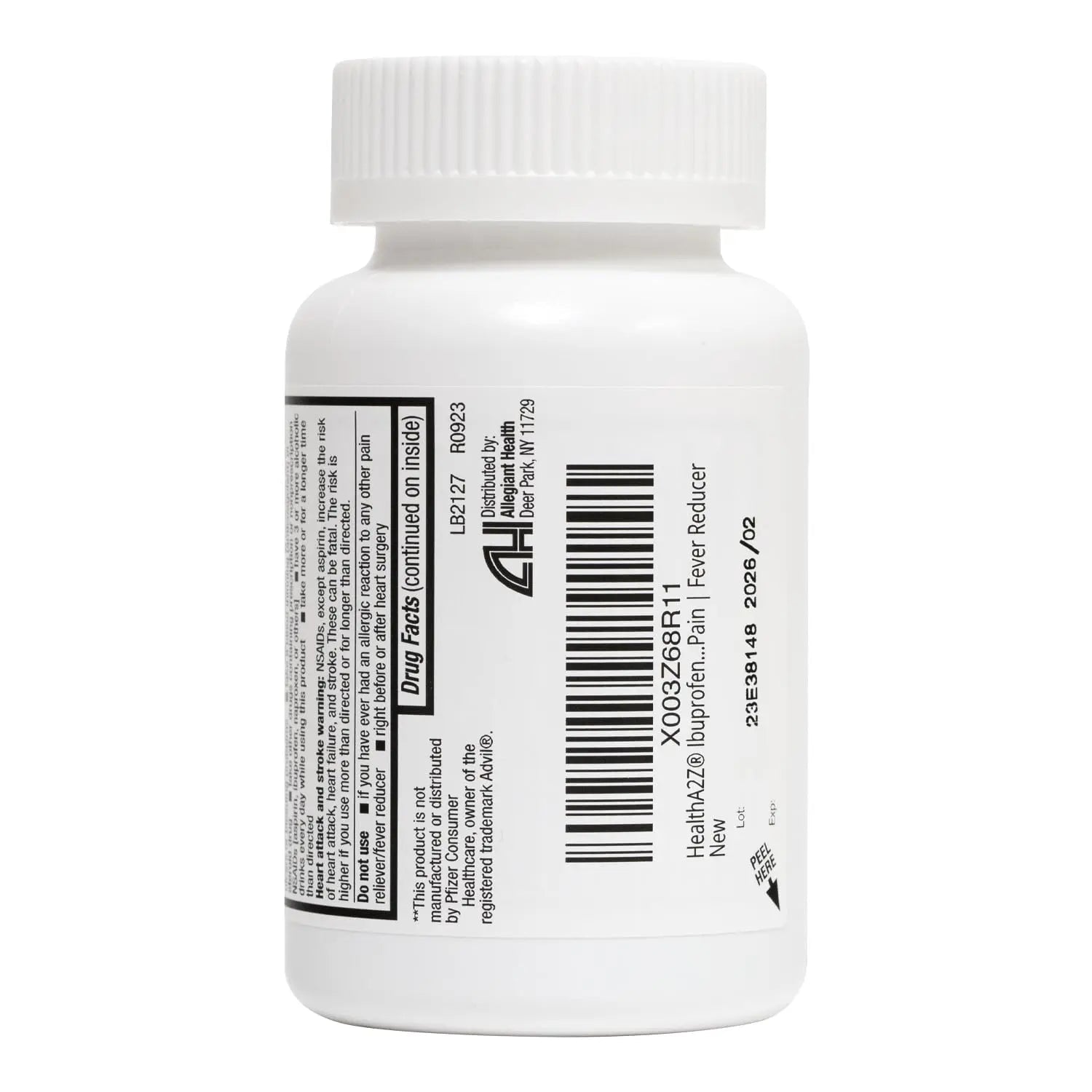 HealthA2Z® Ibuprofen 200mg | Pain Relief | Body Aches | Headache | Arthritis | Cramps | Back Pain | Fever Reducer… (250 Count) (Pack of 2) HealthA2Z Au supplements