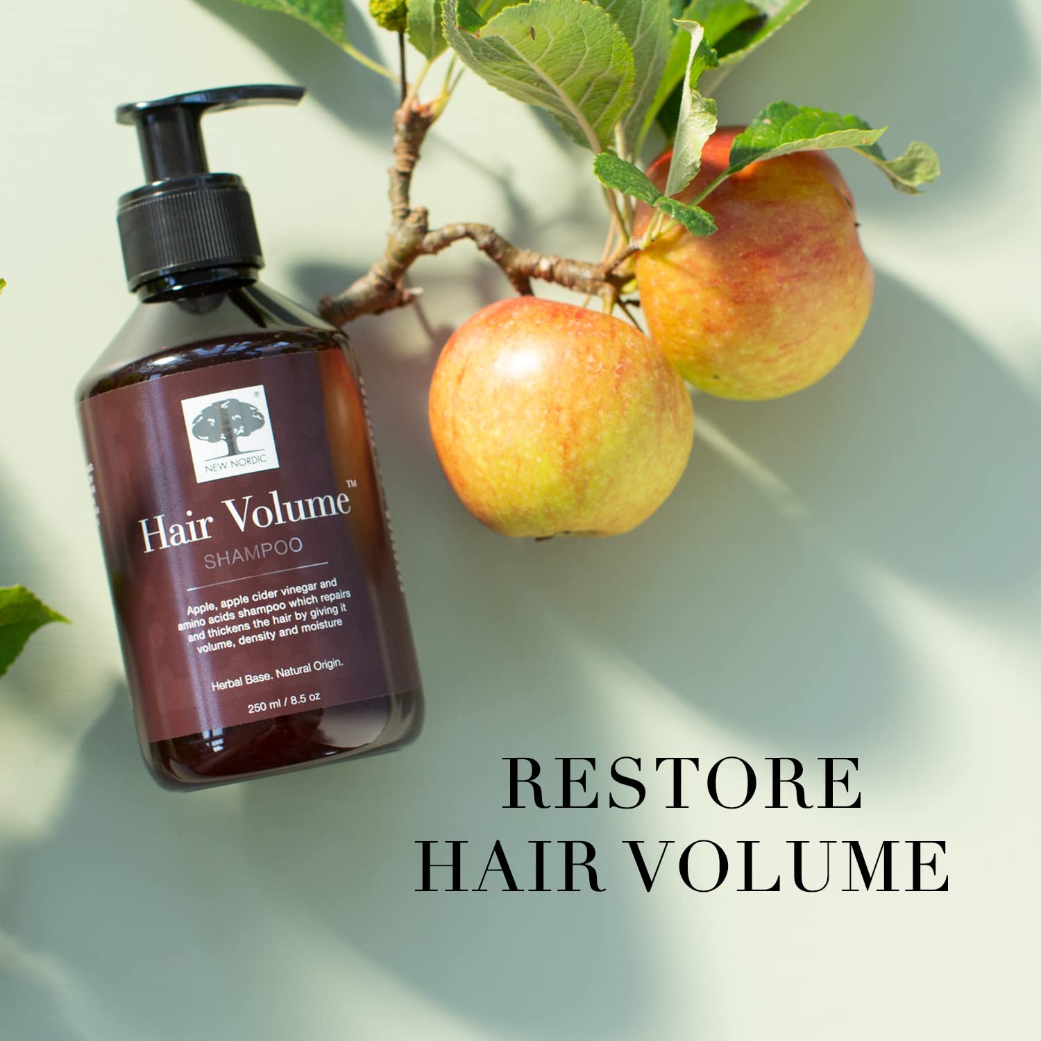 New Nordic Hair Volume Shampoo 250ml - Herbal Volumising Shampoo For Dry Damaged Hair - Suitable for Men and Women NEW NORDIC Au supplements