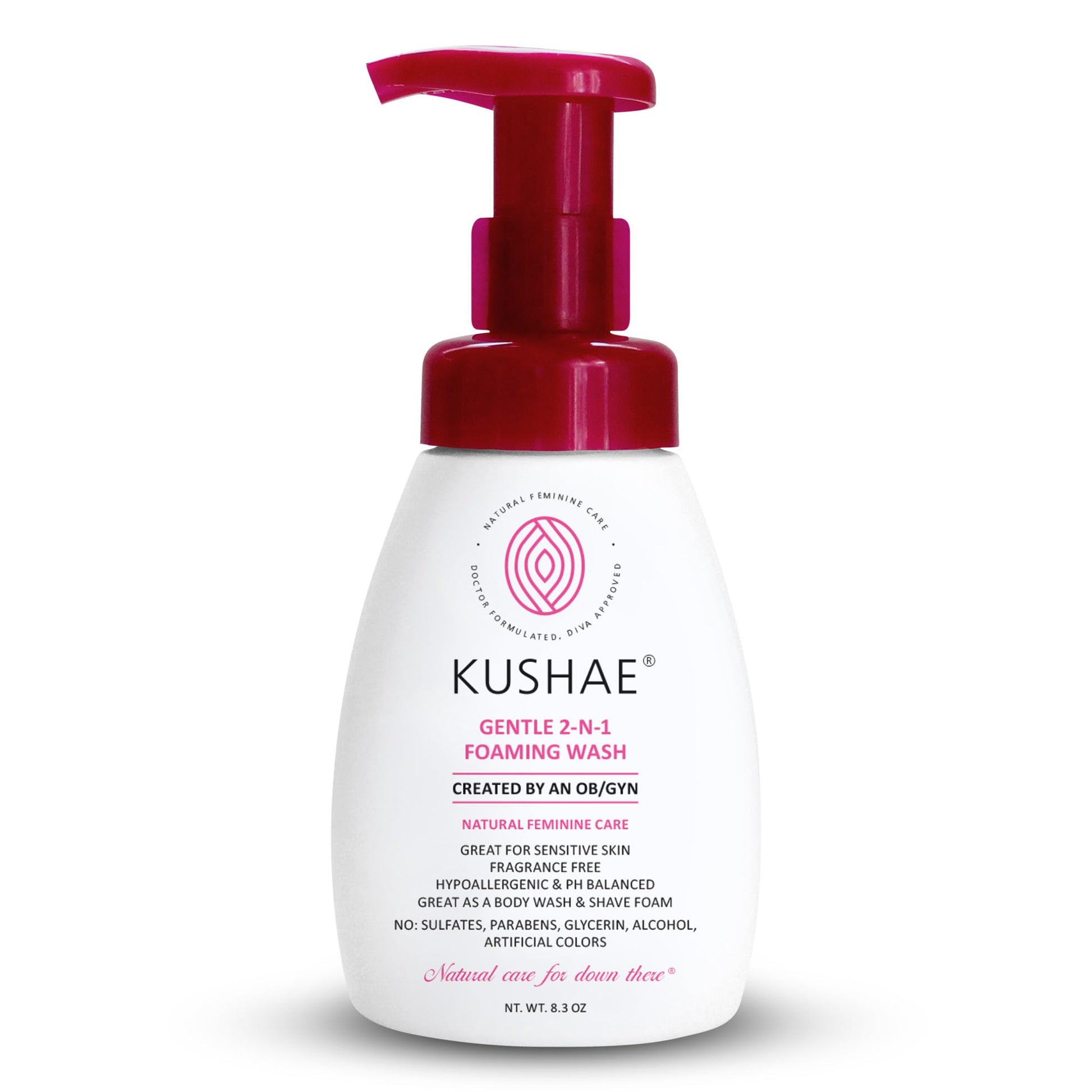 Kushae Gentle 2-in-1 Foaming Wash, pH Balance Feminine Wash for Optimal Hygiene Kushae Au supplements