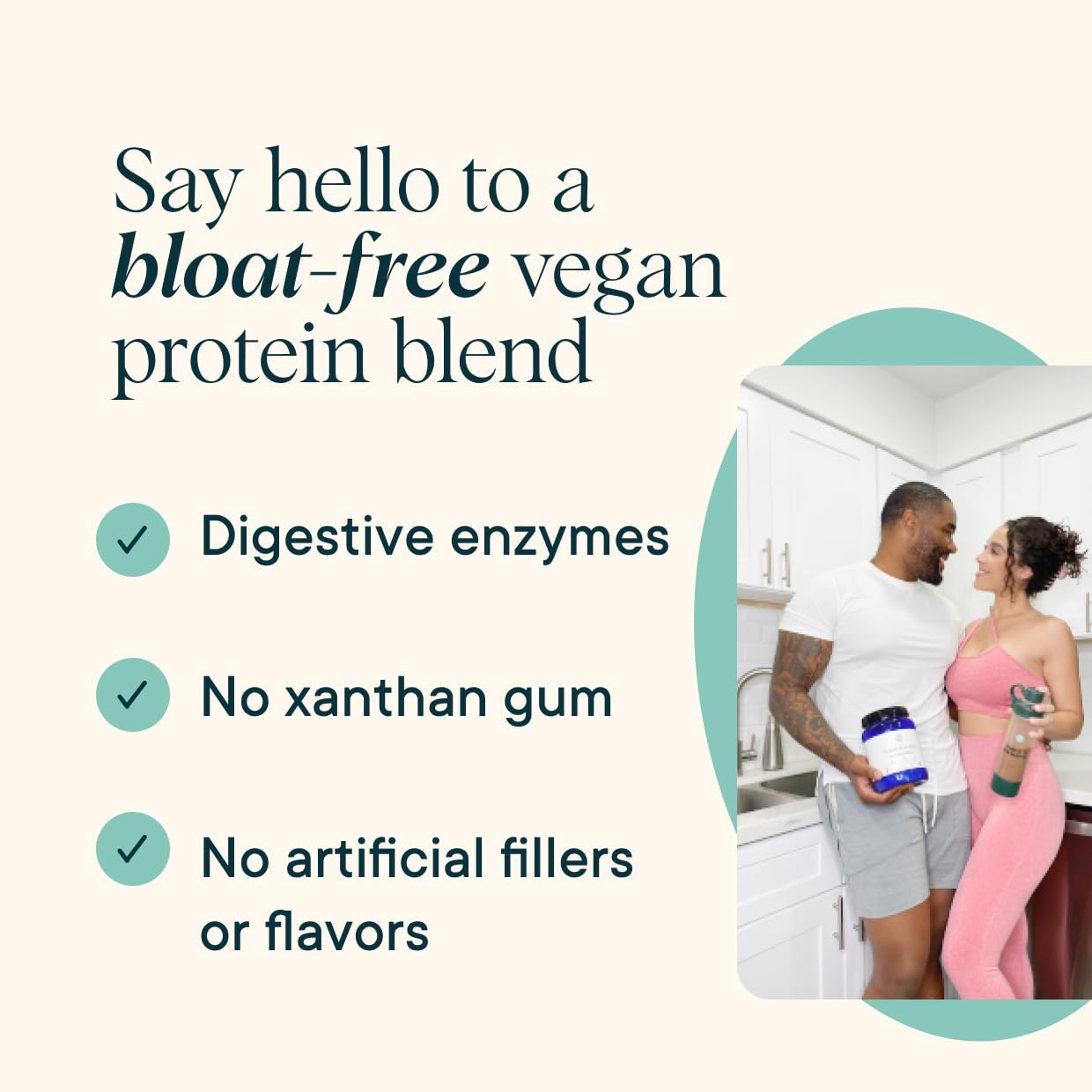 Ora Organic Vegan Protein Powder - 23g Plant Based Pea Protein Unflavored Ora Organic Au supplements
