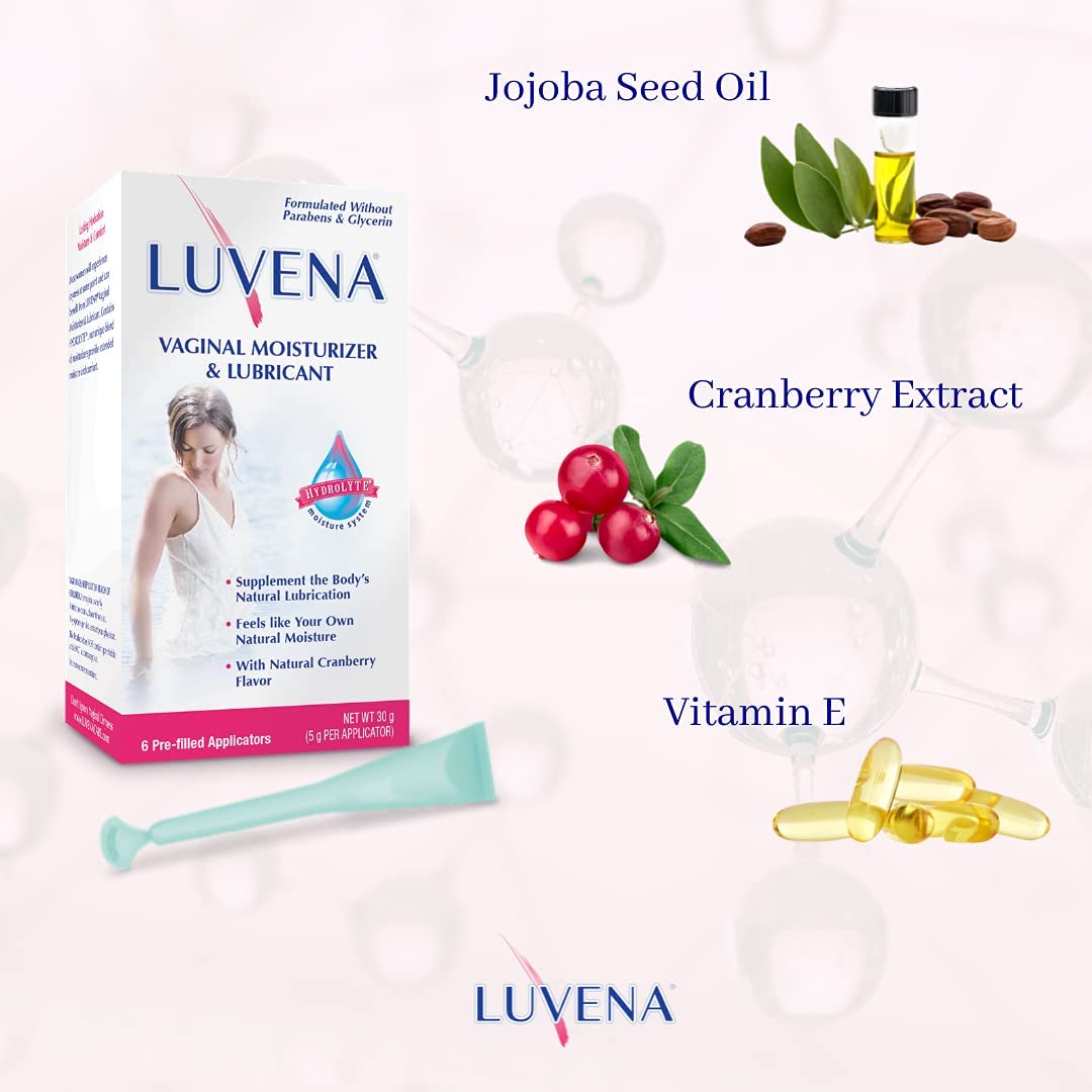 Luvena Moisturizer - Vaginal Moisturizer & Menopause Support for Women - Feminine Intimate LUVENA Au supplements