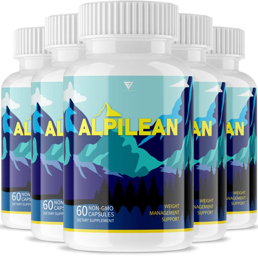 (5 Pack) Alpilean Max Weight Loss Capsules Supplement, Alpilean Ice Hack Support FyvusAU supplements