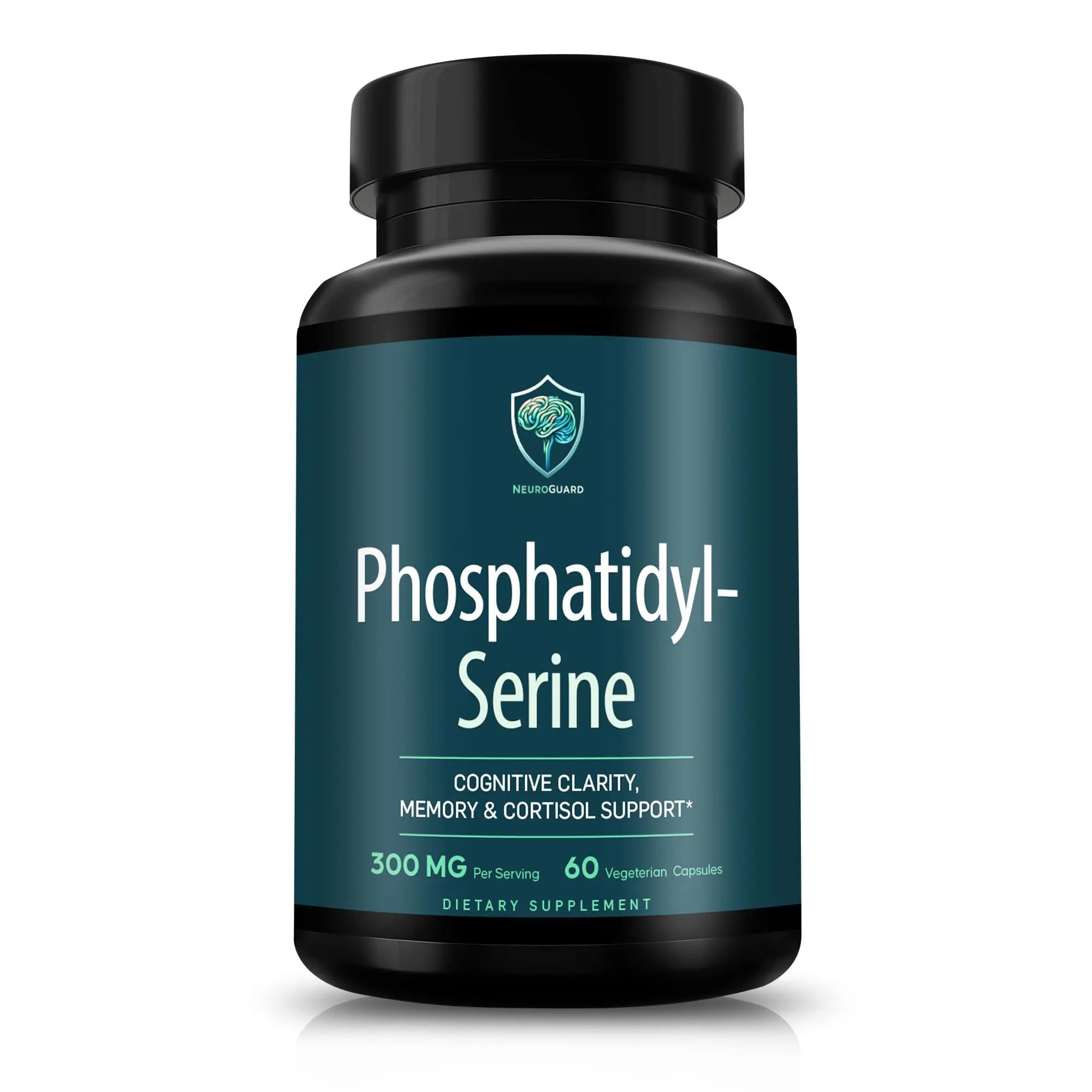 Phosphatidylserine Supplement – Premium Nootropic for Brain Health, Memory, Focus & Stress Support – 300mg Sunflower Lecithin NeuroGuard Au supplements