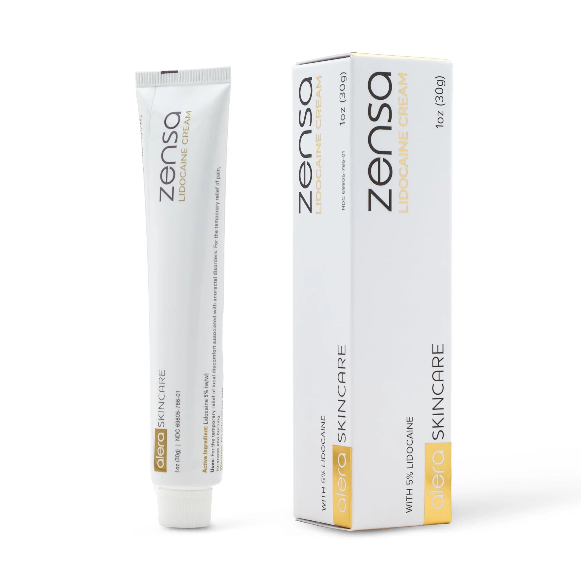 Zensa Numbing Cream 5% Lidocaine – Maximum Strength Topical Anesthetic with Vitamin E for Pain Relief from Hemorrhoids – Vegan, Cruelty-Free, Water-Based, Physiologic pH for Sensitive Skin – 30g Zensa Au supplements