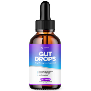 Gut Drops, Official Gut Drops Liquid Supplement Advanced All Natural Vitamin Formula, GutDrop Maximum Strength Biome Support for Health Energy and Wellness Support for Men and Women (30 Servings) Syvor Au supplements