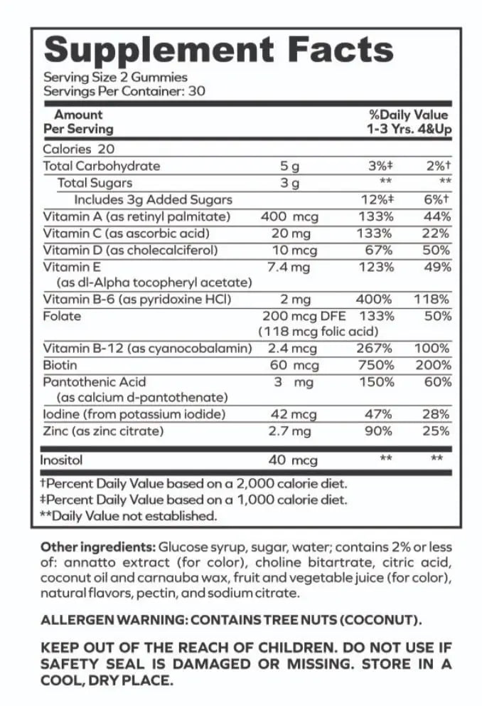 envitamin Kids Multivitamin Gummies envitamin Au supplements