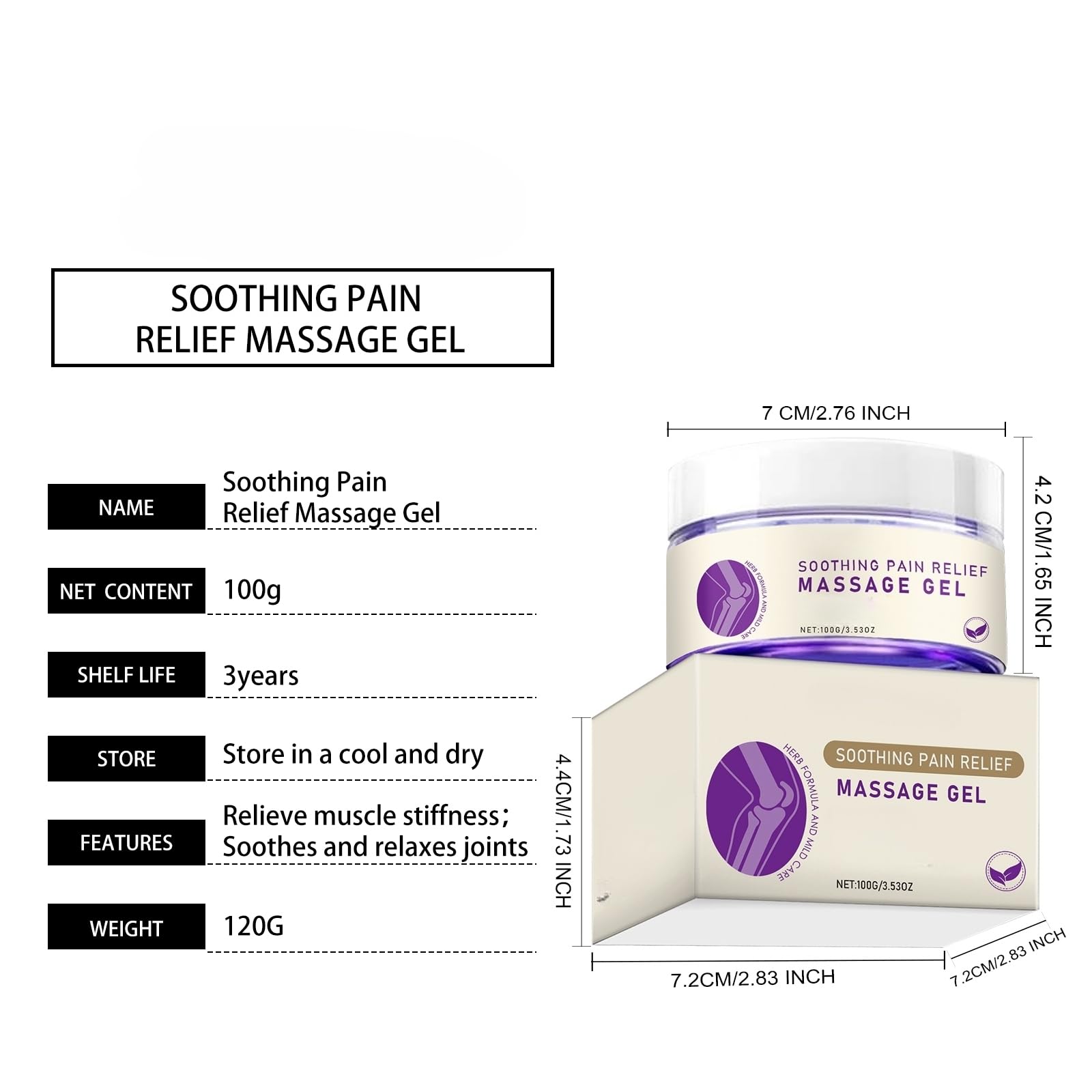 sinBron Joint Repair Cream, Effective Relief for Back, Neck, Hands, Kneel (1PCS) sinBron Au supplements