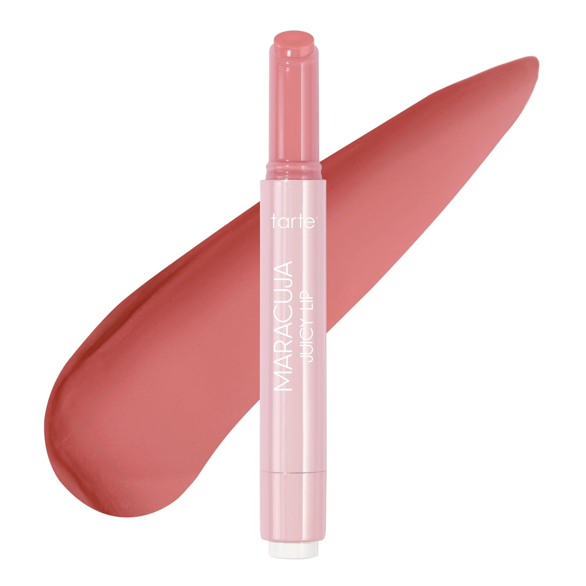 tarte maracuja juicy lip balm gloss – Viral Nourishing Lip Butter Color with High-Shine Hydration, Skincare Infused with Vitamin E, Vegan & Cruelty-Free, full size, Rose tarte Au supplements
