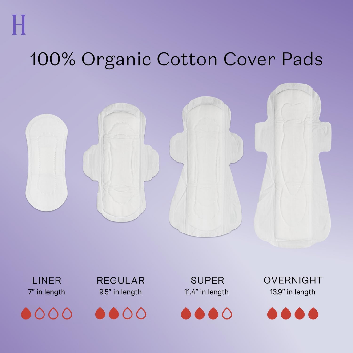 The Honey Pot Company - Non-Herbal Regular Flow Pads with Wings - Organic Pads for Women The Honey Pot Company Au supplements
