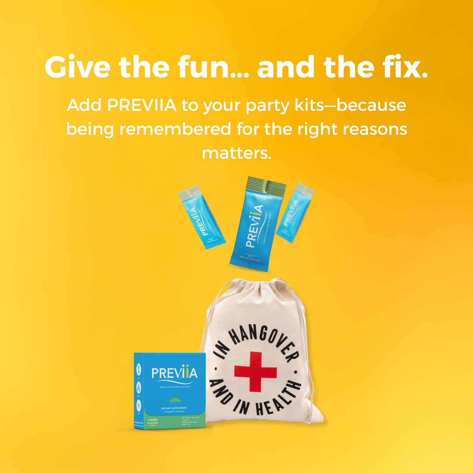 Previia – Pre-Drink Supplement | Nutrients Before Social Drinking | Cysteine, Choline, B-Complex, Magnesium, VIT C | Lemon Flavor | Soluble Drink | 6 Doses | Feel Better After Drinking Previia Au supplements