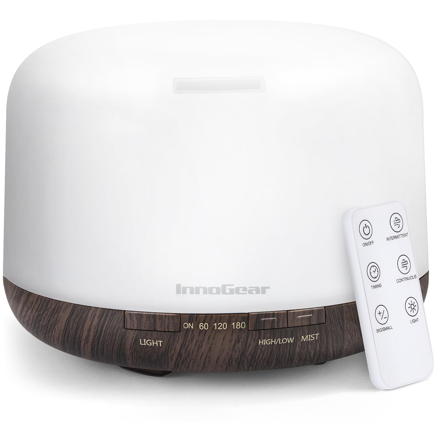 InnoGear 500ml Essential Oil Diffuser with Remote Control, Premium Ultrasonic Aromatherapy InnoGearUS supplements