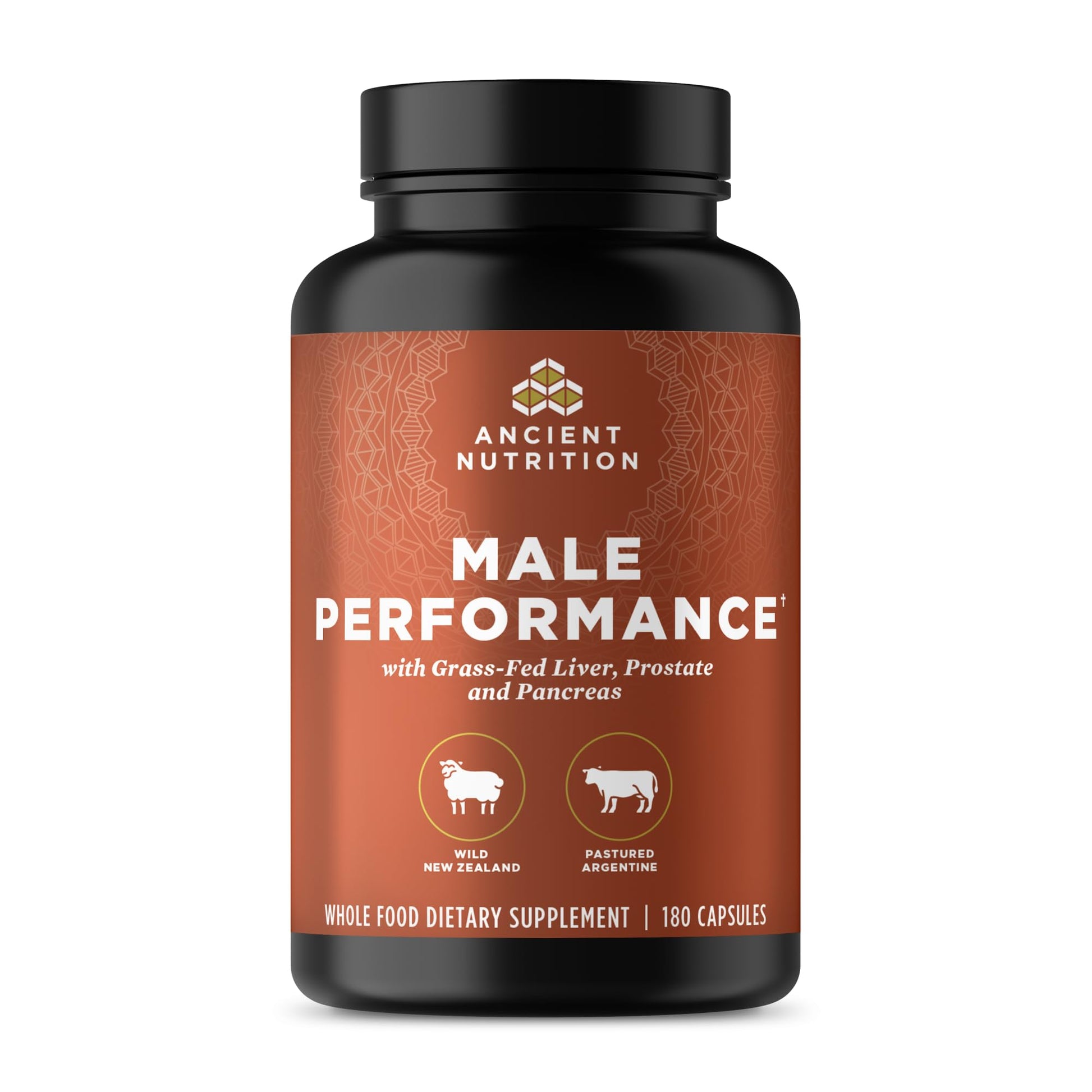 Ancient Nutrition Organ Supplements for Men, Grass-Fed and Wild Organ Complex Capsules, Liver, Prostate, Pancreas Supports Male Performance, Healthy Aging, 180 Ct Ancient Nutrition Au supplements
