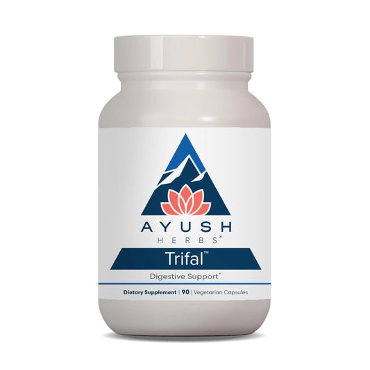 Ayush Herbs Trifal Digestive Support with Amla - Triphala Supplement for Women & Men, Promotes Balanced Digestion, Antioxidant Rich, Made with Organic Ingredients - 90 Vegetarian Capsules (1 Count) Ayush HerbsAU supplements