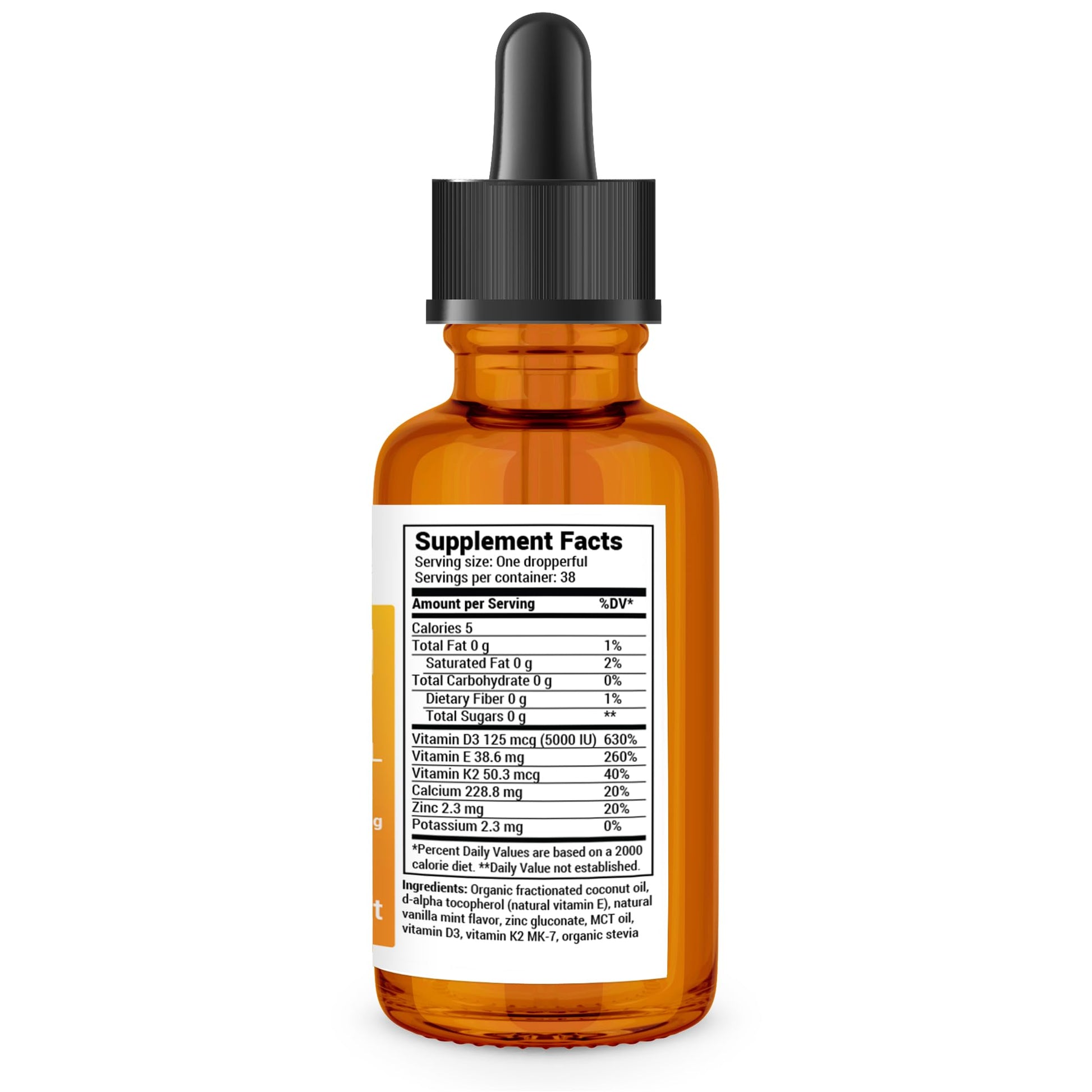 Dr. Berg Liquid Vitamin D3 & K2 Supplement - For Bone, Teeth, Mood & Immune Health Dr. Berg Nutritionals Au supplements