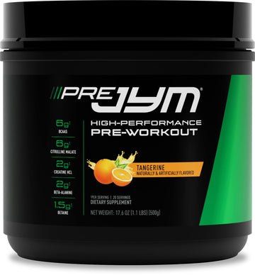 PRE JYM 20 Servings - Tangerine JYM Supplement Science Au supplements