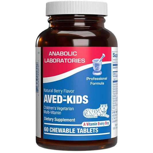 25-in-1 Kids Chewable Multivitamin - Clinically Formulated Kids Multivitamin with Iron Magnesium Vitamins A B Complex C D E Antioxidant Rich Fruit Extracts & More Anabolic LaboratoriesAU supplements