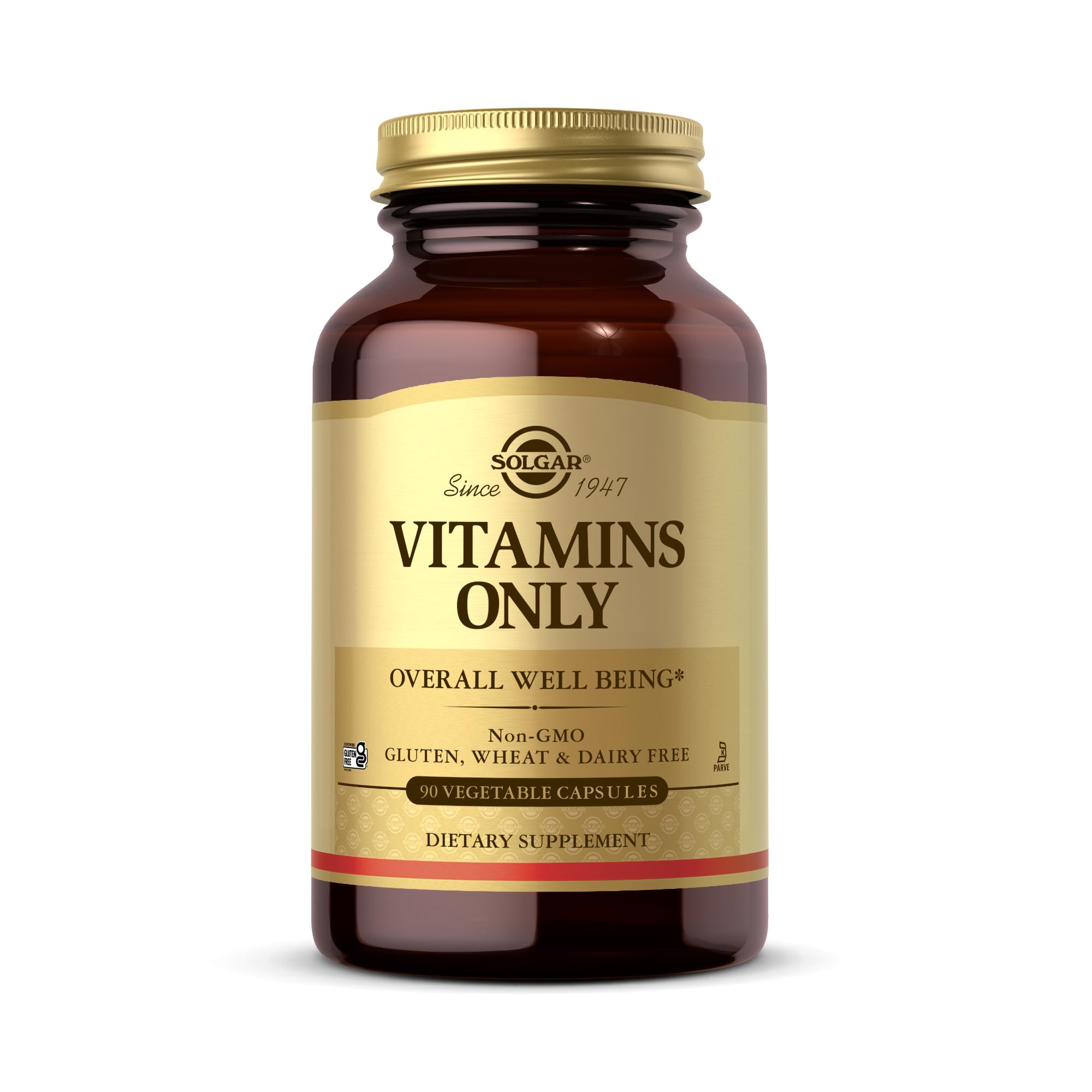 Solgar - Vitamins Only, 90 veggie caps Solgar Au supplements