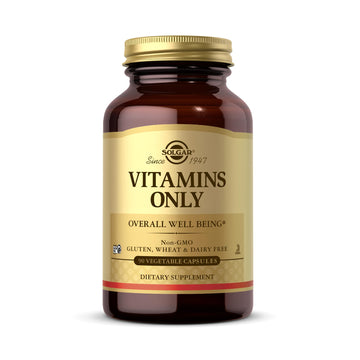 Solgar - Vitamins Only, 90 veggie caps Solgar Au supplements