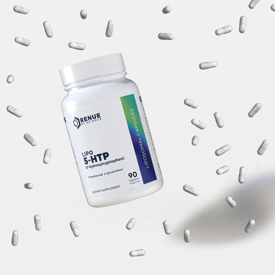 Renue By Science 5HTP | Liposomal 5 HTP Supplement | 90 5-HTP Capsules - 75mg 5-hydroxytryptophan per Serving | Amino Acid Supplement | Non-GMO | Made in The USA & Third-Party Tested Renue By Science Au supplements