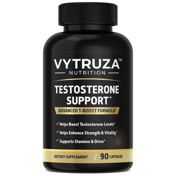 VYTRUZA Nutrition Advanced T-Boost Formula Test Support Capsules, Premium Ingredients, Energy, Strength Support Supplement for Men, 90 Capsules VYTRUZA Au supplements