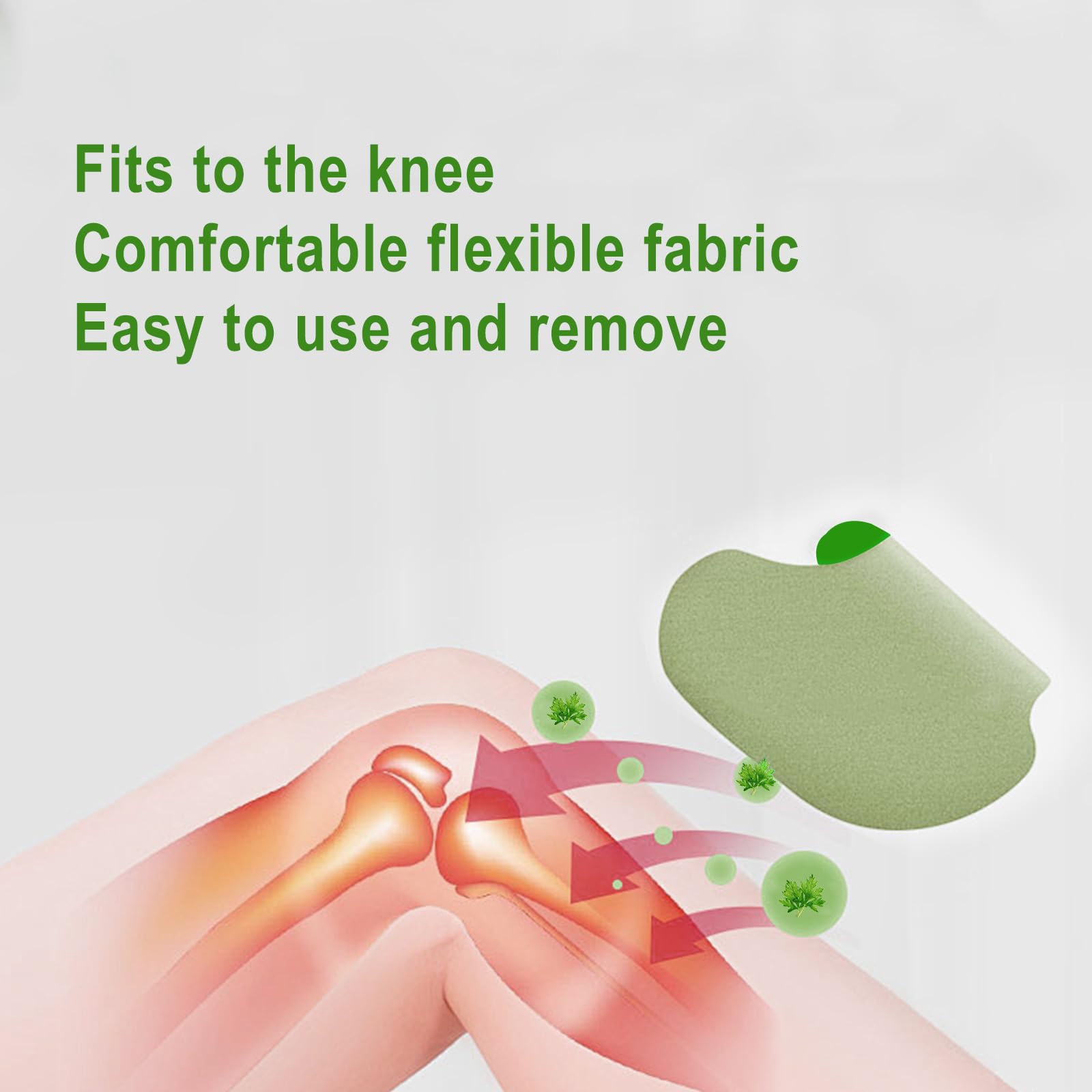 Leytearoo Knee Paches, 48PCS Herbal Knee Patch,Pain Relief Patches,One Pair Knee Sleeves,Long Lasting Relief of Joint Leytearoo Au supplements