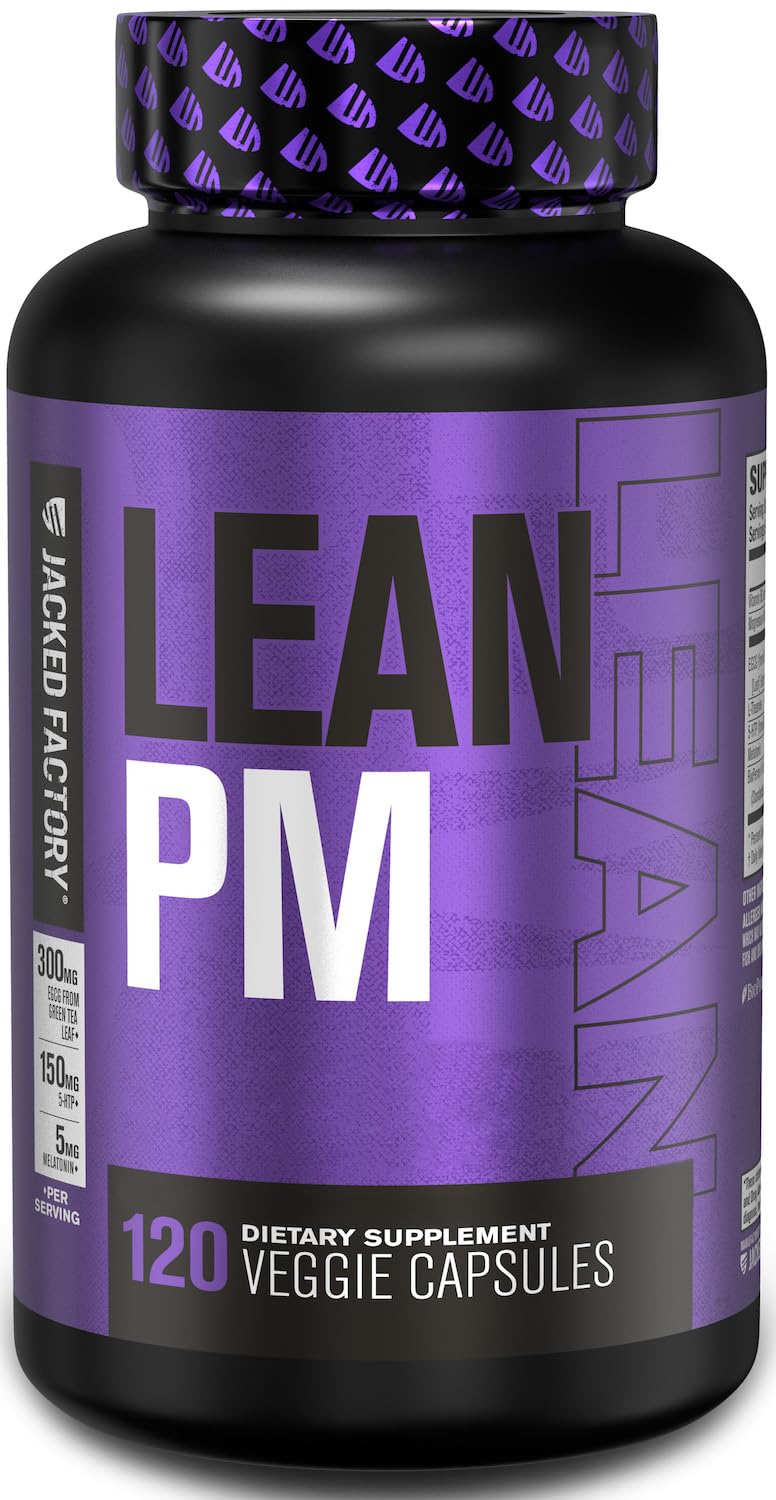 Jacked Factory Lean PM Night Time Body Support and Sleep Aid Supplement - Sleep Sup Jacked Factory Au supplements