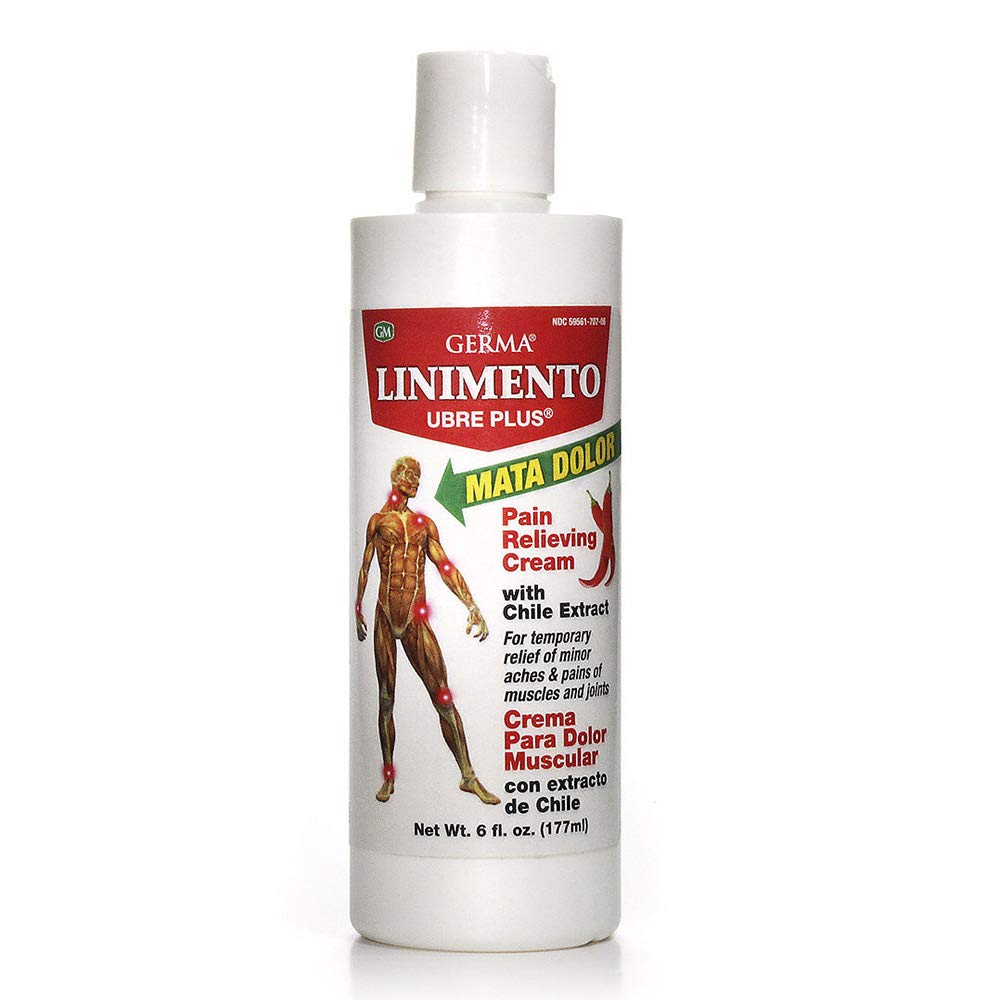 Germa Liniment Udder Plus. Natural Topical Analgesic Ointment. Relief for Pain and Aches in Joints and Back. With Chile Extract. 6 oz Germa Au supplements