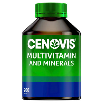 Cenovis Multivitamin and Minerals 200 Tablets Cenovis Au supplements
