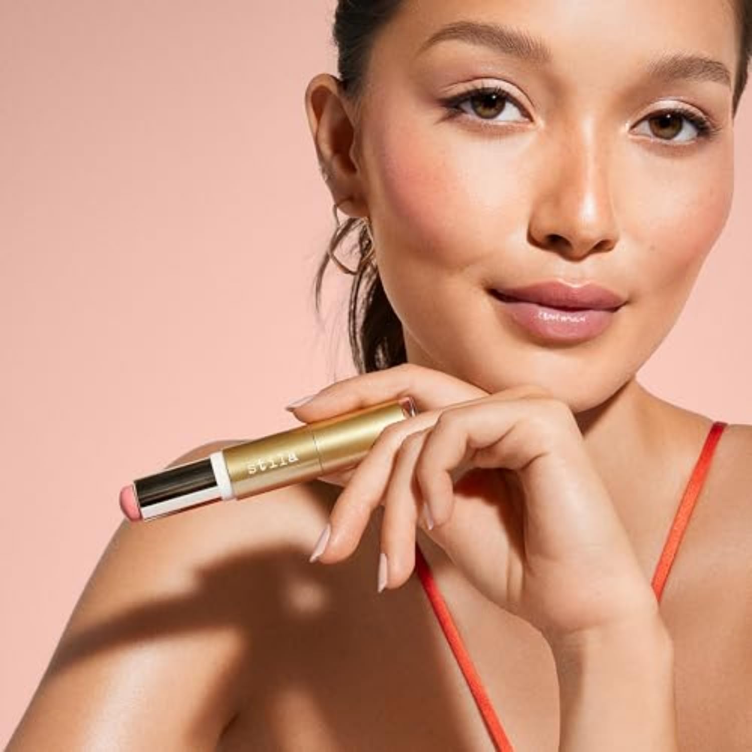 Stila Blush & Bronze Hydro-Blur Cheek Duo, Grapefruit & Caramel stila Au supplements