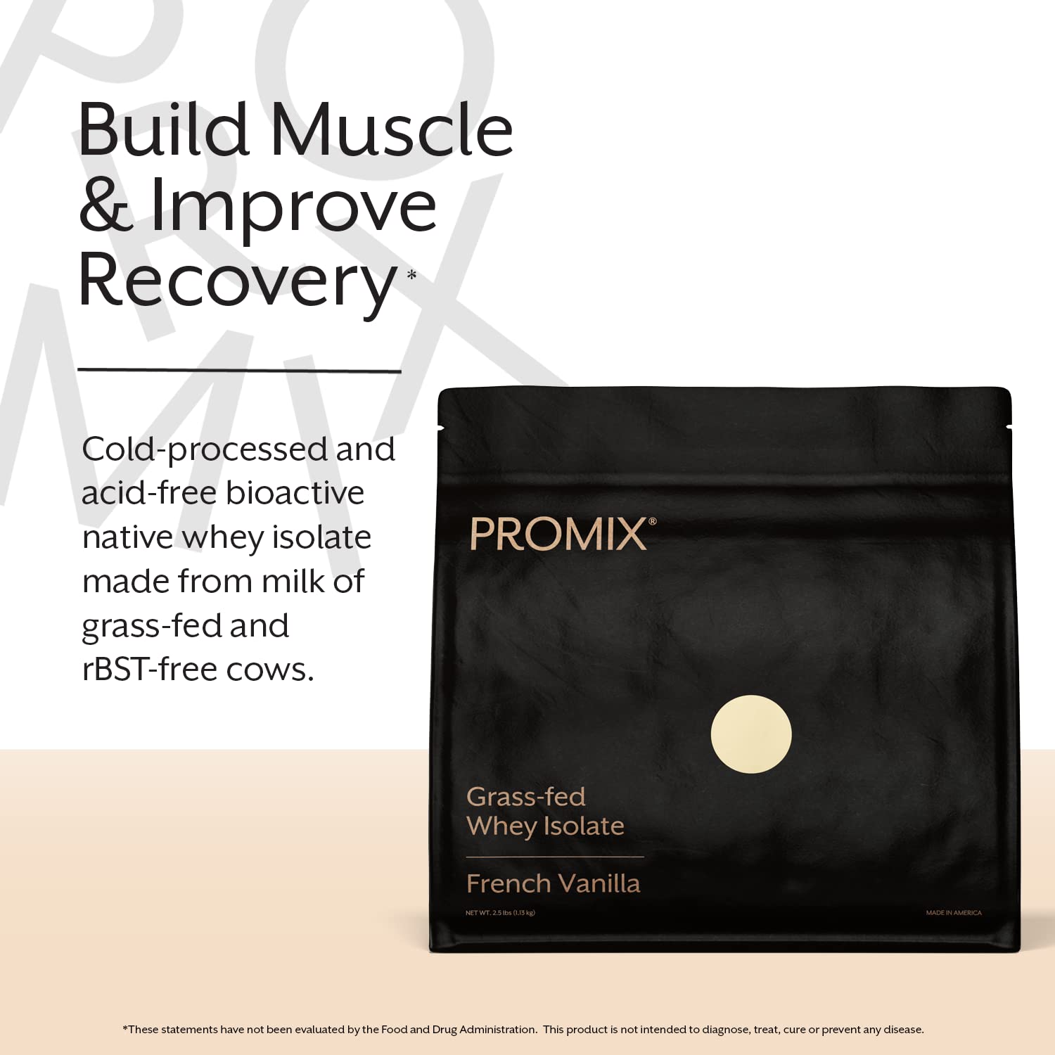 Promix Whey Protein Isolate Powder - Grass-Fed & 100% All Natural - ­Post Workout ProMix Nutrition Au supplements