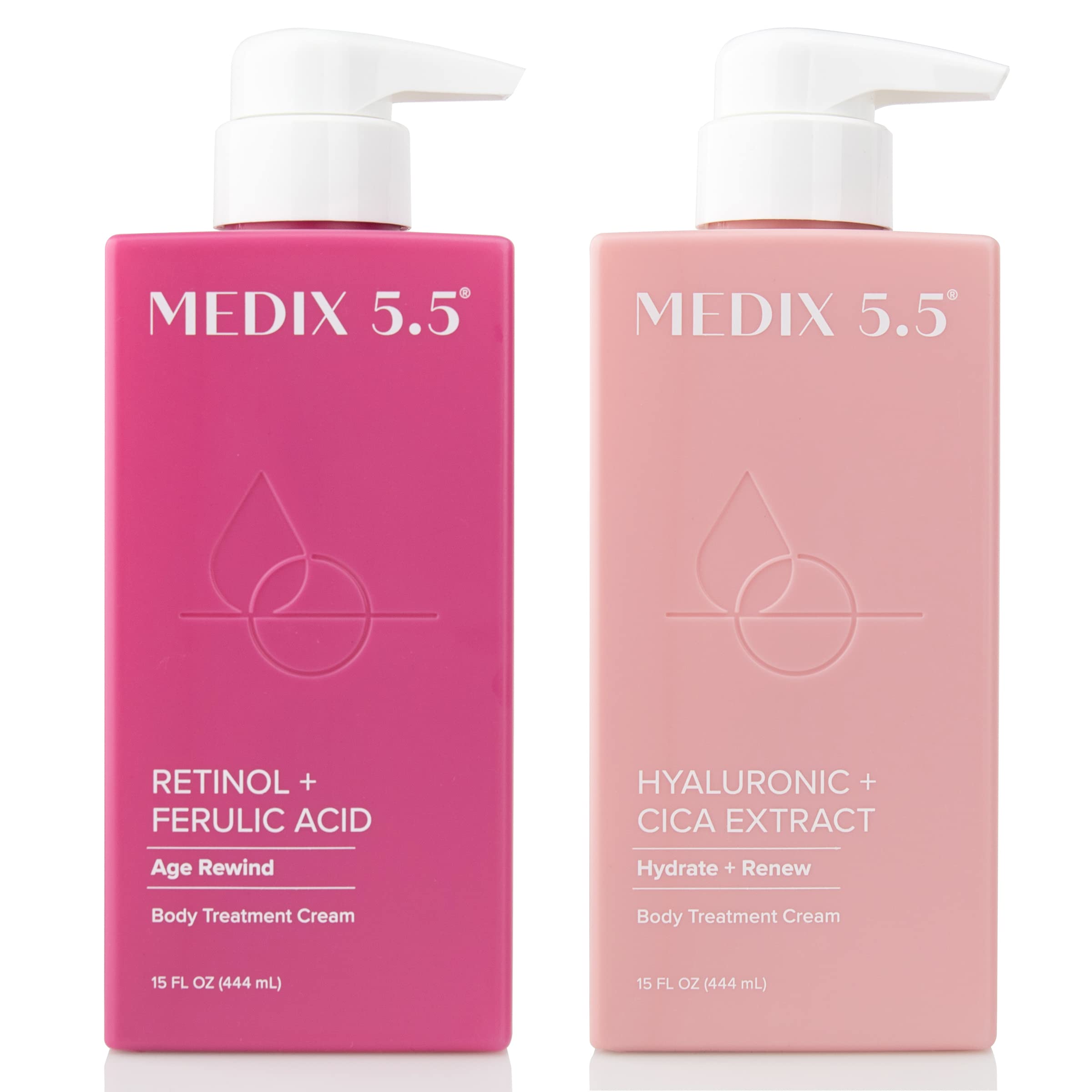 Medix 5.5 Retinol Body Lotion + Hyaluronic Acid Cream, Moisturizer Body & Face Lotion Medix 5.5 Au supplements