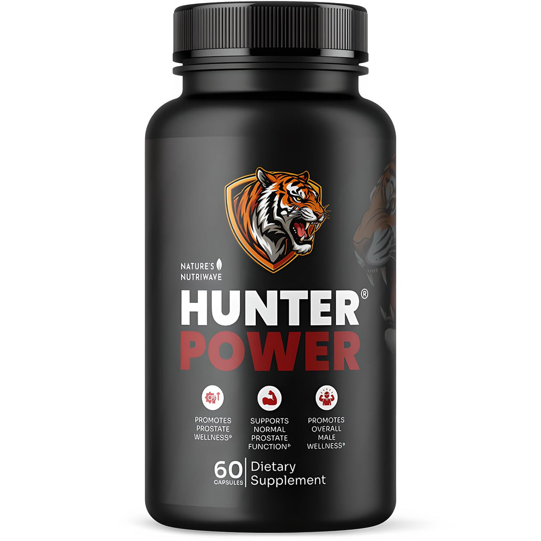 HunterPower – Hunter Power Daily Botanical Supplement with Saw Palmetto, Tongkat Ali, Nettle, Wild Yam & Horny Goat Weed – Non-GMO, Stimulant-Free Formula, Made in USA – 60 Capsules, 1 Month Supply Nature’s NutriWave uk supplements