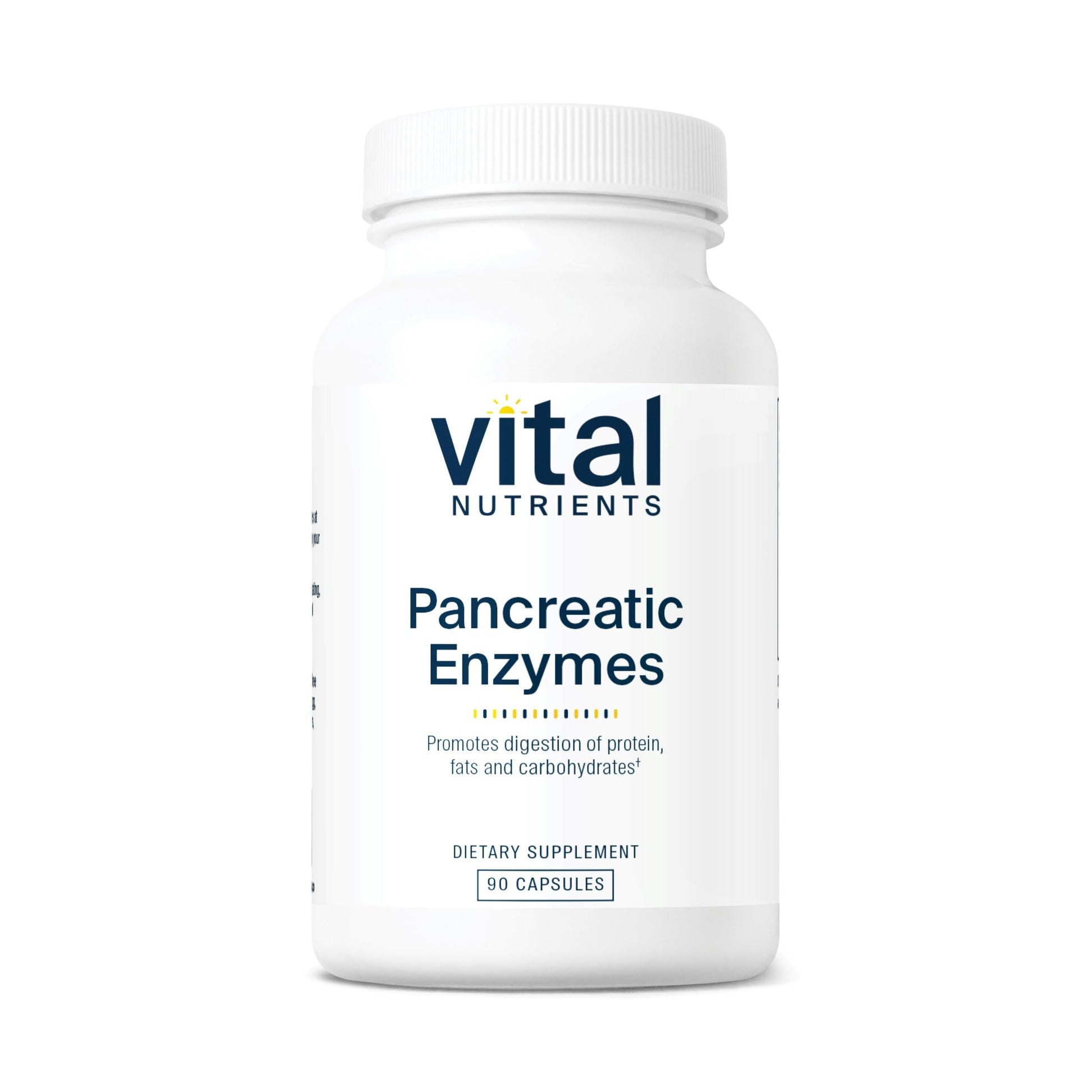 Vital Nutrients Pancreatic Enzymes 1000mg (Full Strength) | Pancreatin Digestion Supple Vital Nutrients Au supplements