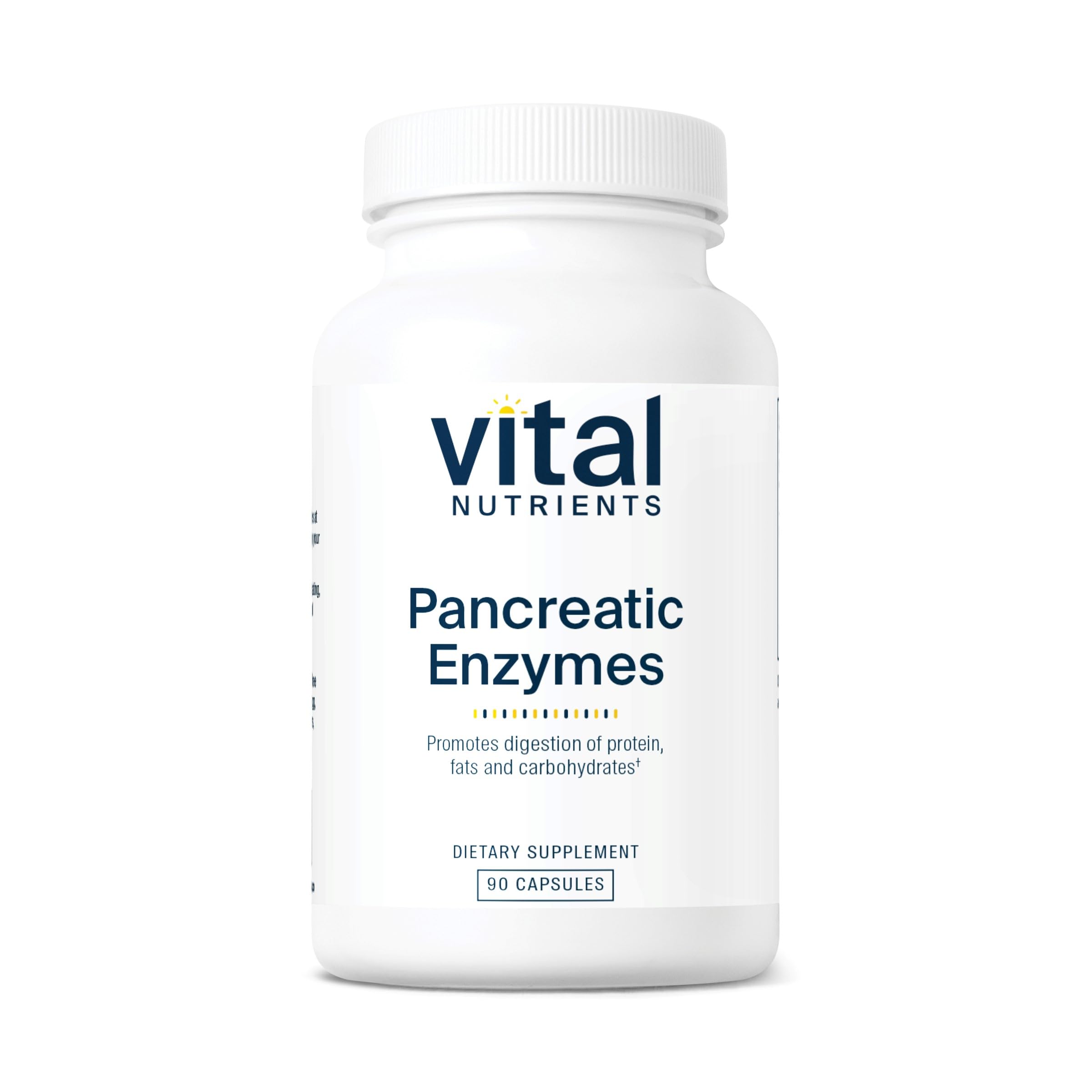Vital Nutrients Pancreatic Enzymes 1000mg (Full Strength) | Pancreatin Digestion Supple Vital Nutrients Au supplements
