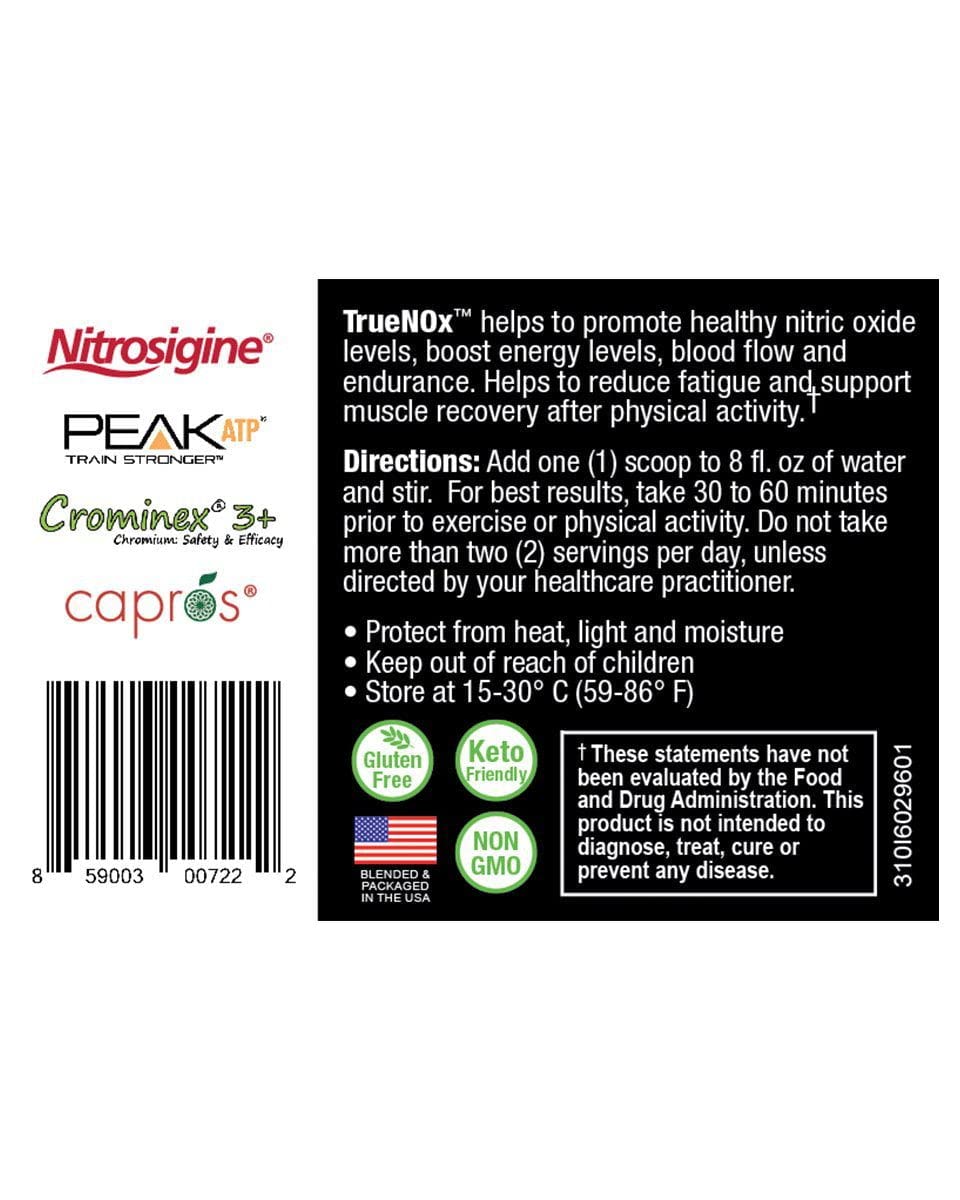 NatureCity True-NOx Nitric Oxide Supplements for Men and Women - Pre-Workout Booster NatureCity Au supplements